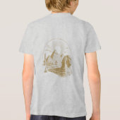 Oude Egyptische Collectie Tri-Blend Shirt (Achterkant)