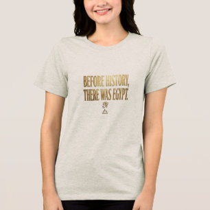 Oude Egyptische Collectie Tri-Blend Shirt