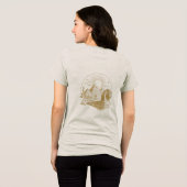 Oude Egyptische Collectie Tri-Blend Shirt (Achterkant volledig)