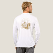 Oude Egyptische Collectie Tri-Blend Shirt (Achterkant)