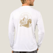 Oude Egyptische Collectie Tri-Blend Shirt (Achterkant)