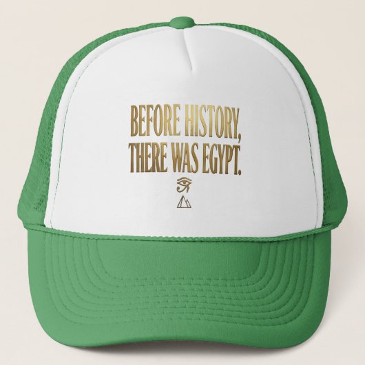 Oude Egyptische Collectie Trucker Pet (Voorkant)
