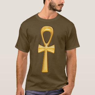 Oude Egyptische Cross Ankh T-shirt