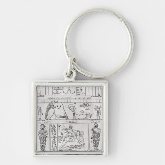 Oude Egyptische en Perzische Sleutelhanger (Voorkant)