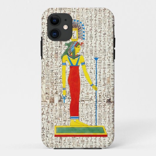 Oude Egyptische farao hiërogliefen ontwerp Case-Mate iPhone Case (Achterkant)