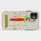 Oude Egyptische farao hiërogliefen ontwerp Case-Mate iPhone Case (Achterkant (horizontaal))