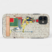 Oude Egyptische farao hiërogliefen ontwerp Case-Mate iPhone Case (Achterkant (horizontaal))