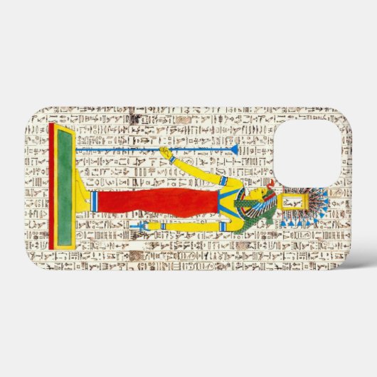 Oude Egyptische farao hiërogliefen ontwerp Case-Mate iPhone Case (Achterkant (horizontaal))
