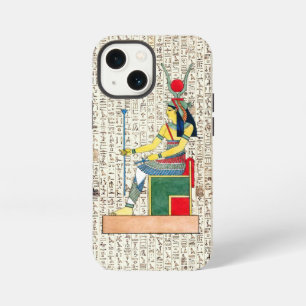 Oude Egyptische Farao Hiërogliefen Ontwerp iPhone 13 Mini Hoesje