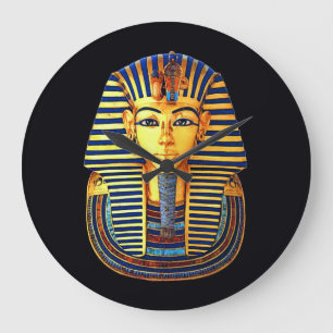 Oude Egyptische Farao King Tutankhamun Grote Klok