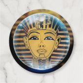 Oude Egyptische farao koning Bedankjes Labels (Achterkant)