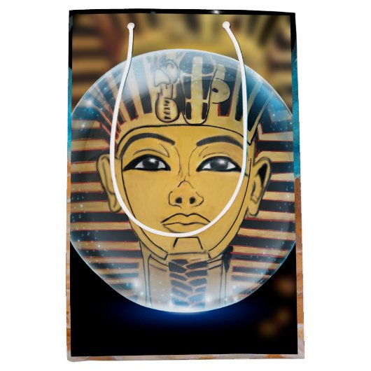 Oude Egyptische farao koning Medium Cadeauzakje (Voorkant)