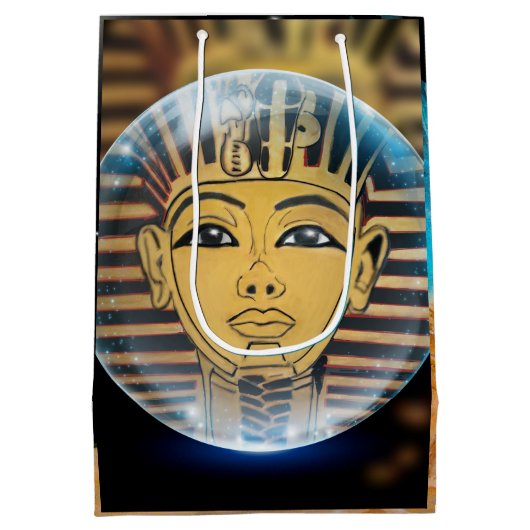 Oude Egyptische farao koning Medium Cadeauzakje (Achterkant)