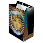 Oude Egyptische farao koning Medium Cadeauzakje (Voorkant Gekanteld)