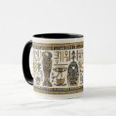 Oude Egyptische Farao Mok (Voorkant links)