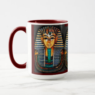 Oude Egyptische Farao Tutankhamen Mok