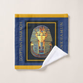 Oude Egyptische Farao Tutankhamun Bad Handdoek (Wasdoekje)