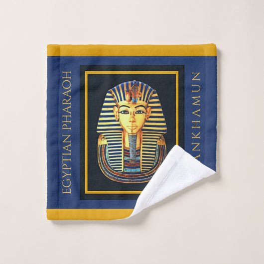 Oude Egyptische Farao Tutankhamun Bad Handdoek (Wasdoekje)