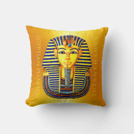 Oude Egyptische farao Tutankhamun Gold Mask Kussen