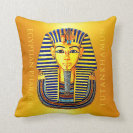 Oude Egyptische farao Tutankhamun Gold Mask Kussen