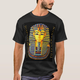Oude Egyptische Farao Tutankhamun Gold Mask T-S T-shirt