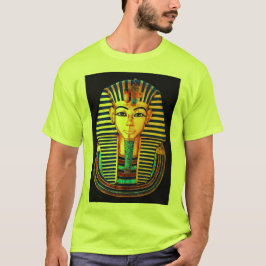 Oude Egyptische Farao Tutankhamun Gold Mask T-shirt