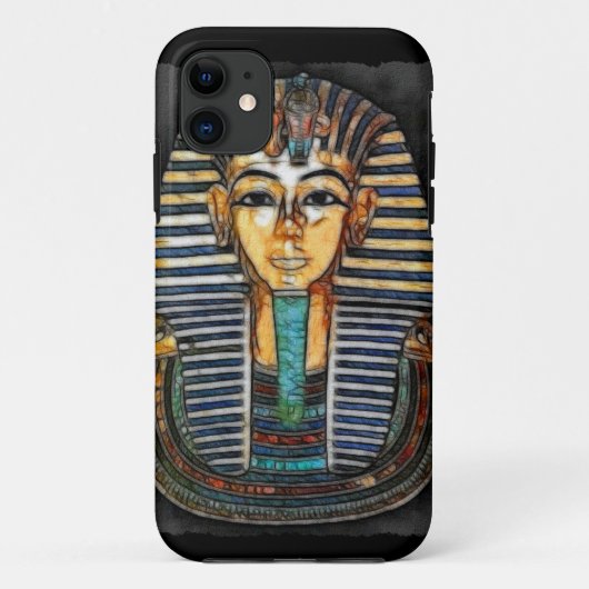 Oude Egyptische farao Tutankhamun - telefoonzaak Case-Mate iPhone Case (Achterkant)