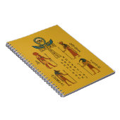 Oude Egyptische Geschiedenis - Goden Notitieboek (Rechterzijde)