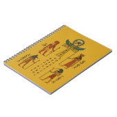 Oude Egyptische Geschiedenis - Goden Notitieboek (Linkerzijde)