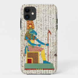 Oude Egyptische God Amun hiërogliefen ontwerp Case-Mate iPhone Case
