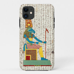 Oude Egyptische God Amun hiërogliefen ontwerp Case-Mate iPhone Case