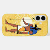 Oude Egyptische God Anubis Case-Mate iPhone Case (Achterkant (horizontaal))