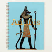 Oude Egyptische God Anubis Planner (Voorkant)