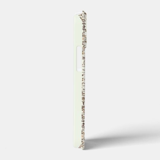 Oude Egyptische God Geb hiërogliefen ontwerp Case-Mate iPhone Case (Achterkant / Rechts)