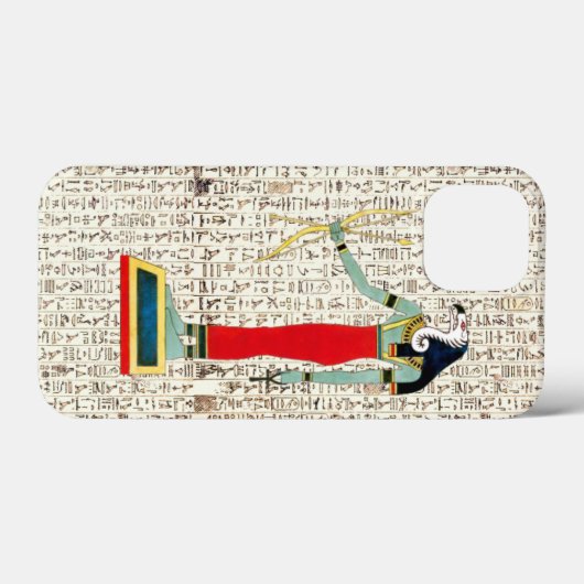 Oude Egyptische God Geb hiërogliefen ontwerp Case-Mate iPhone Case (Achterkant (horizontaal))