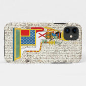 Oude Egyptische God Godin Hiërogliefen Ontwerp Case-Mate iPhone Case (Achterkant (horizontaal))
