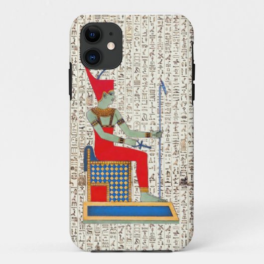 Oude Egyptische God hiërogliefen ontwerp Case-Mate iPhone Case (Achterkant)