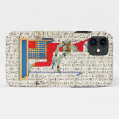 Oude Egyptische God hiërogliefen ontwerp Case-Mate iPhone Case (Achterkant (horizontaal))