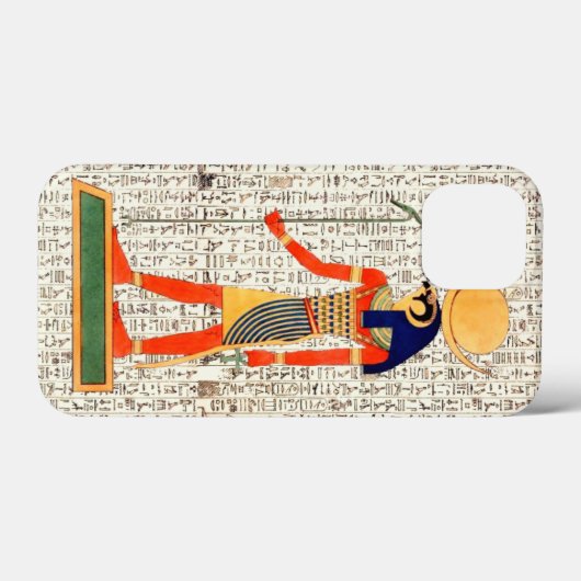 Oude Egyptische God Horus hiërogliefen ontwerp Case-Mate iPhone Case (Achterkant (horizontaal))