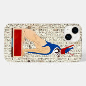 Oude Egyptische God Horus hiërogliefen ontwerp Case-Mate iPhone Case (Achterkant (horizontaal))