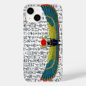 Oude Egyptische God Scarab hiërogliefen ontwerp Case-Mate iPhone Case (Achterkant)