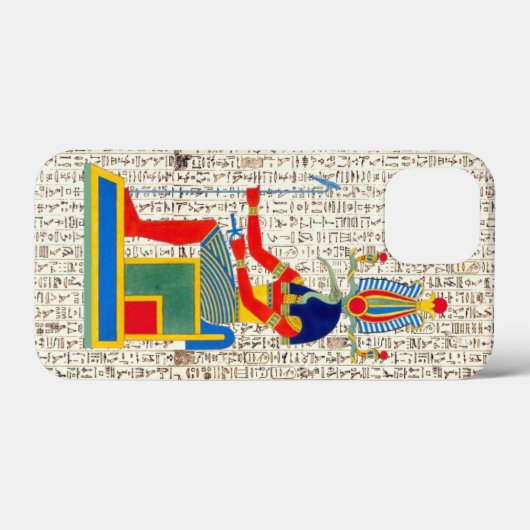 Oude Egyptische God Thoth hiërogliefen ontwerp Case-Mate iPhone Case (Achterkant (horizontaal))