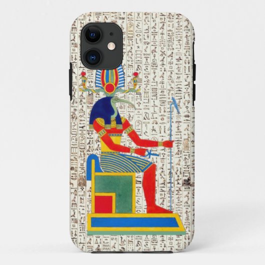 Oude Egyptische God Thoth hiërogliefen ontwerp Case-Mate iPhone Case (Achterkant)