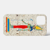 Oude Egyptische Goddes hiërogliefen ontwerp Case-Mate iPhone Case (Achterkant (horizontaal))