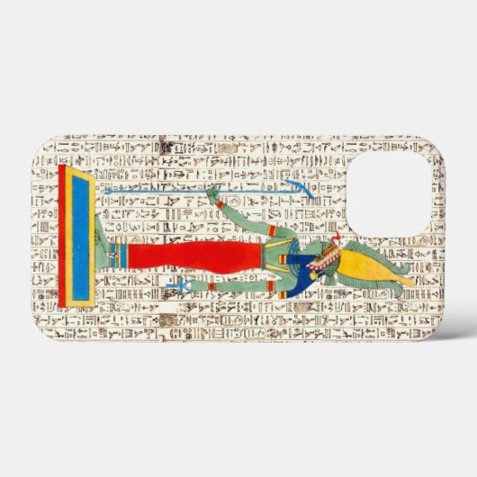 Oude Egyptische Goddes hiërogliefen ontwerp Case-Mate iPhone Case (Achterkant (horizontaal))