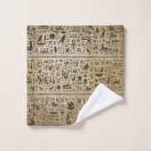 Oude Egyptische goden en hiërogliefen Bad Handdoek (Wasdoekje)