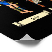 Oude Egyptische goden Poster (Hoek)