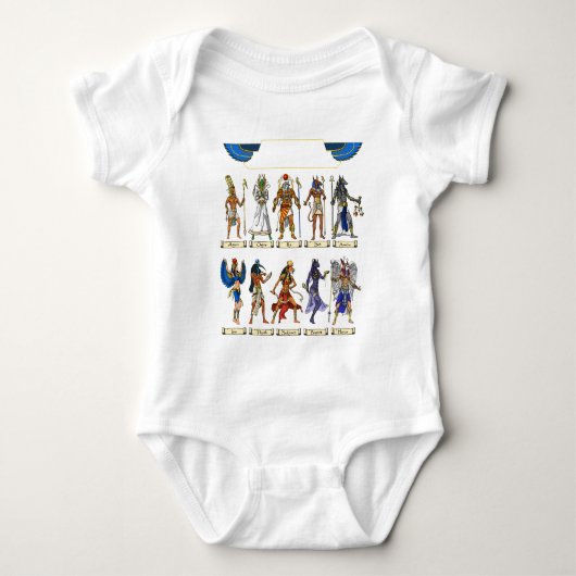 Oude Egyptische goden T-shirt (Voorkant)
