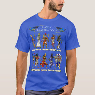 Oude Egyptische goden T-shirt