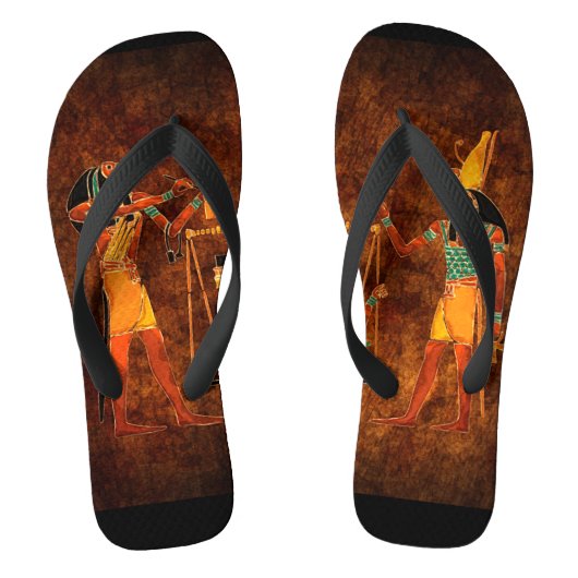 Oude Egyptische goden Teenslippers (Voetbed)